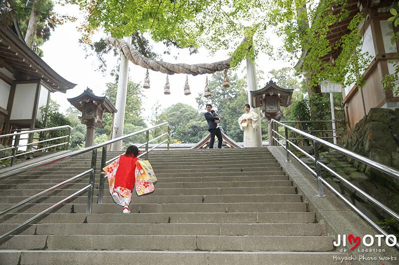 大神神社で七五三出張撮影