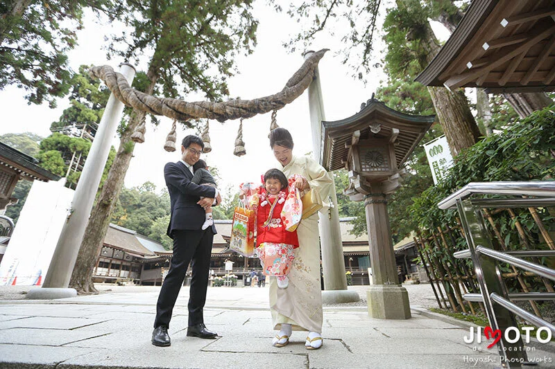 大神神社で七五三出張撮影