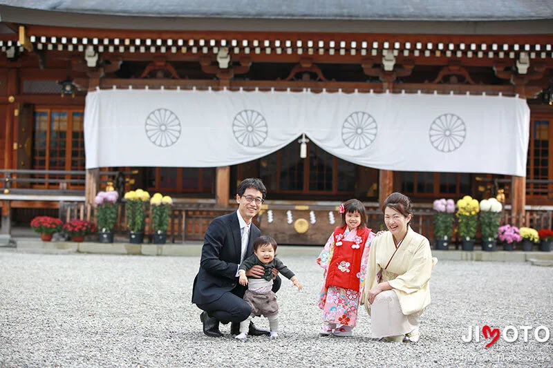 大神神社で七五三出張撮影