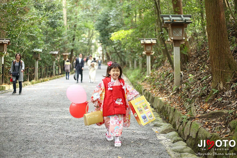 大神神社で七五三出張撮影