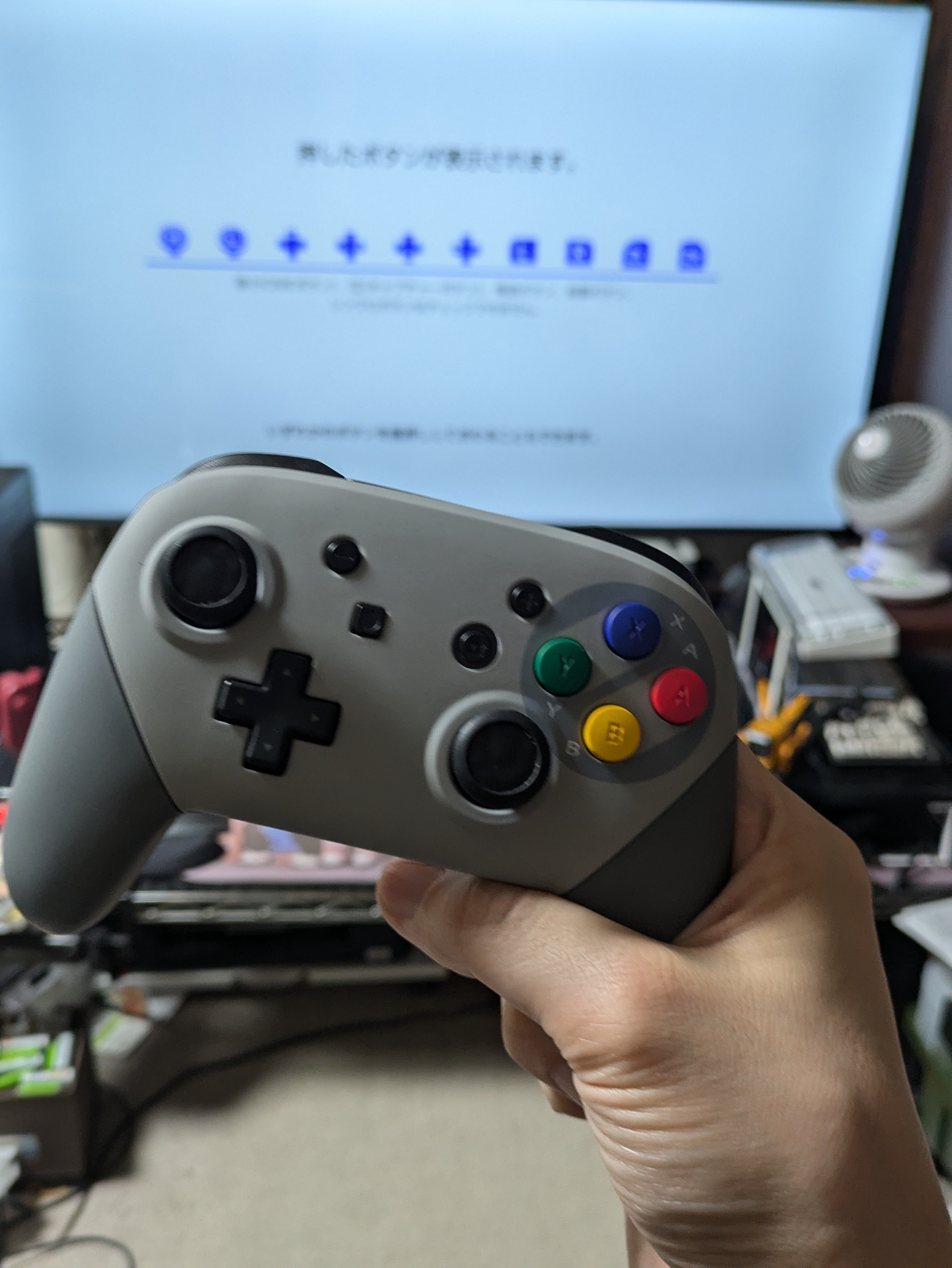 switchのプロコンをスーファミ化｜ようちゃん(たなよう)