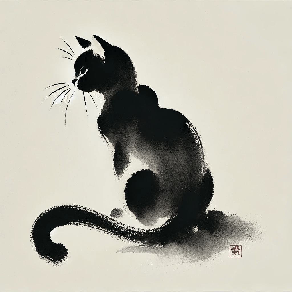 アーティスティック・キャッツ：和のテイスト｜たぬ