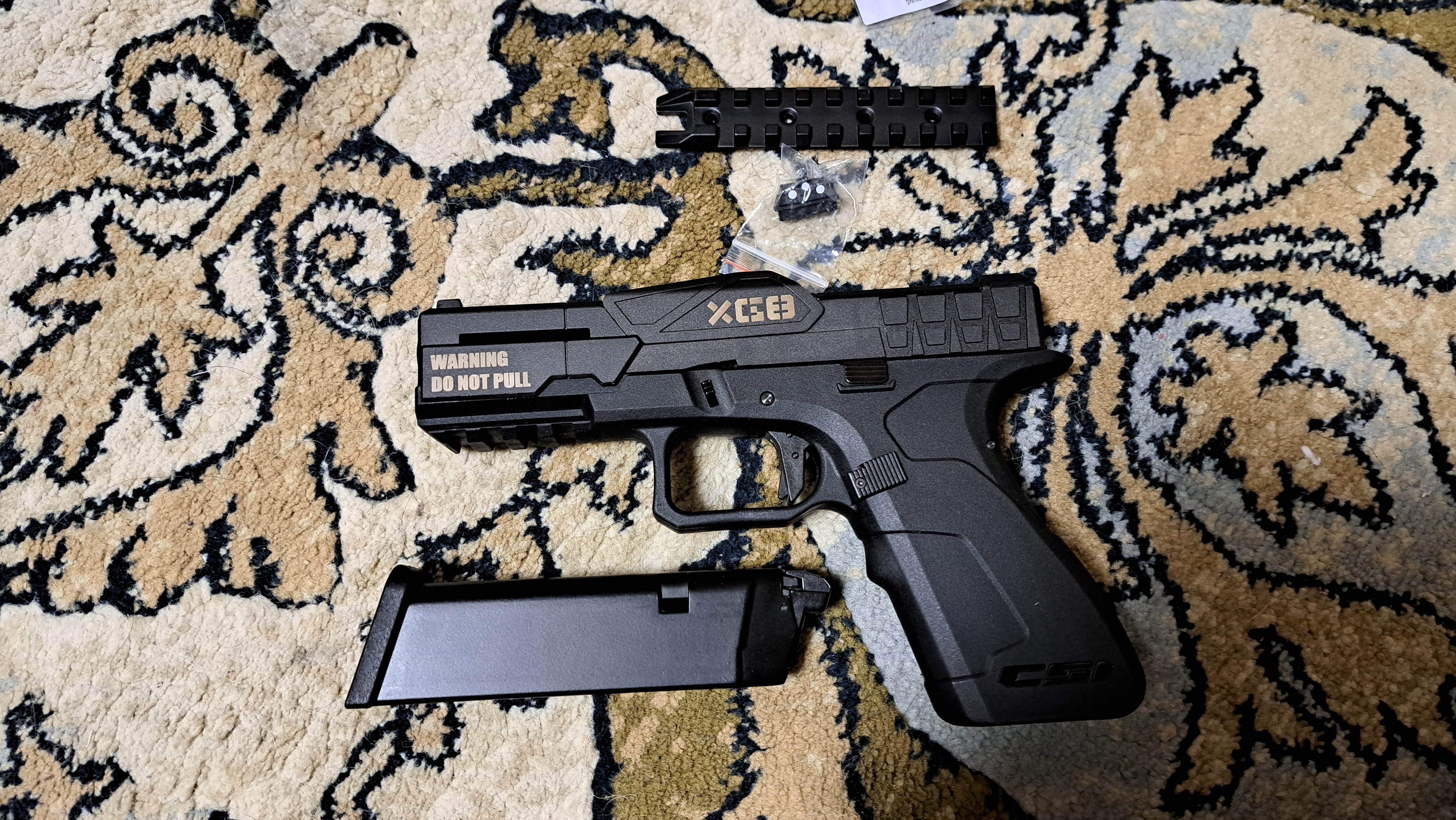 東京マルイ　Poseidon CSI XG8 ガスガン 楽天市場】CSI/POSEIDON XG8 PB ガスブローバック ガスガン 20mm