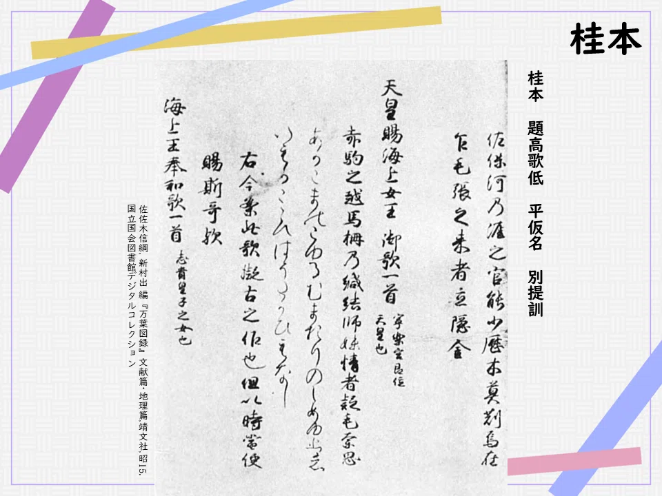 萬葉集の一千年｜燈露