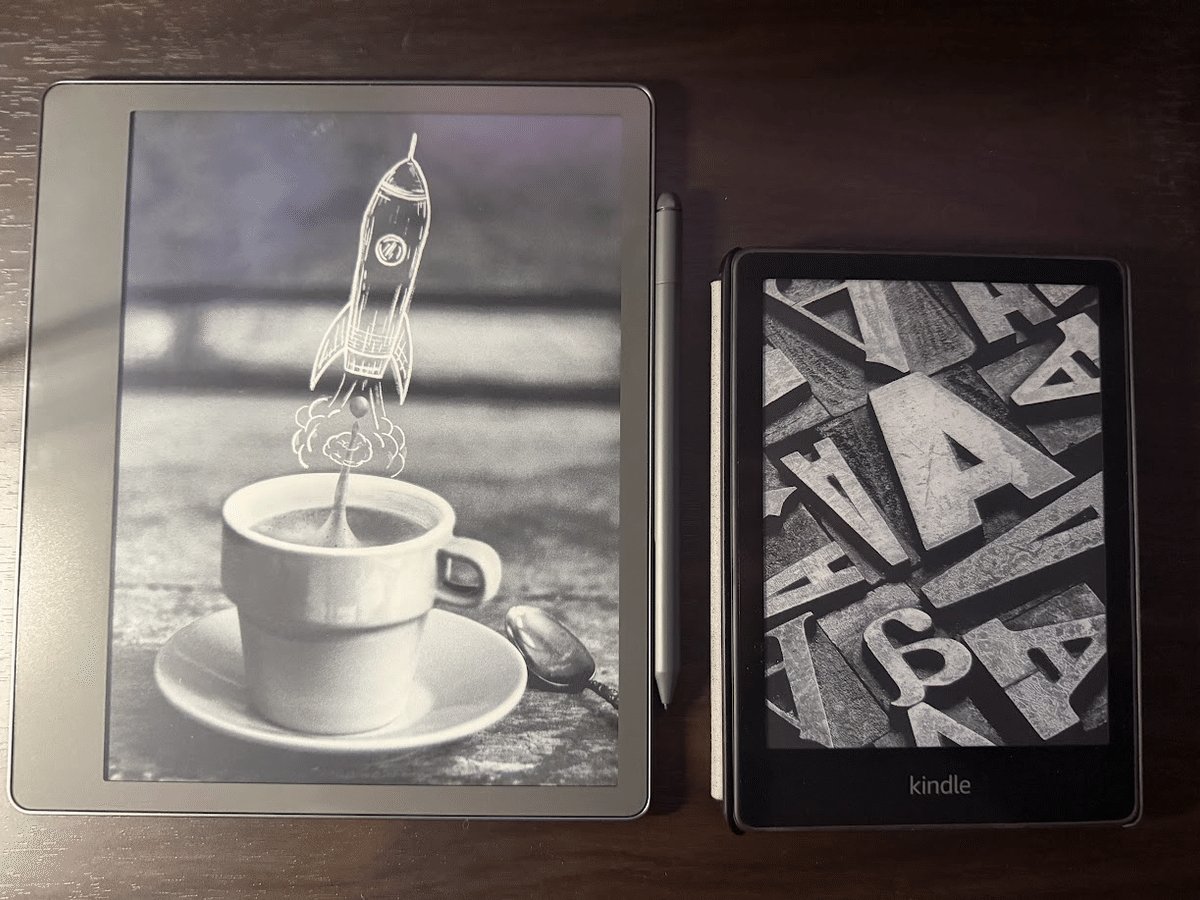 へへへさん　kindle1 paper2 Amazon、シリーズ史上最大10.2型の「Kindle Scribe