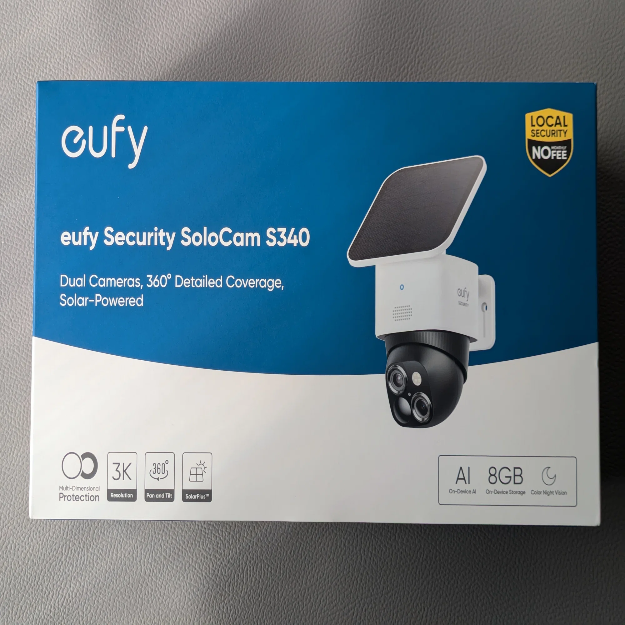 Anker eufy Security Solo Cam S340】防犯カメラを購入しました！ 安全 