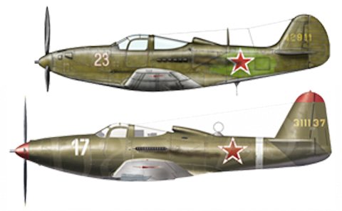 里子に出されて活躍できたP-39エアラコブラ〜コブラの系譜その1