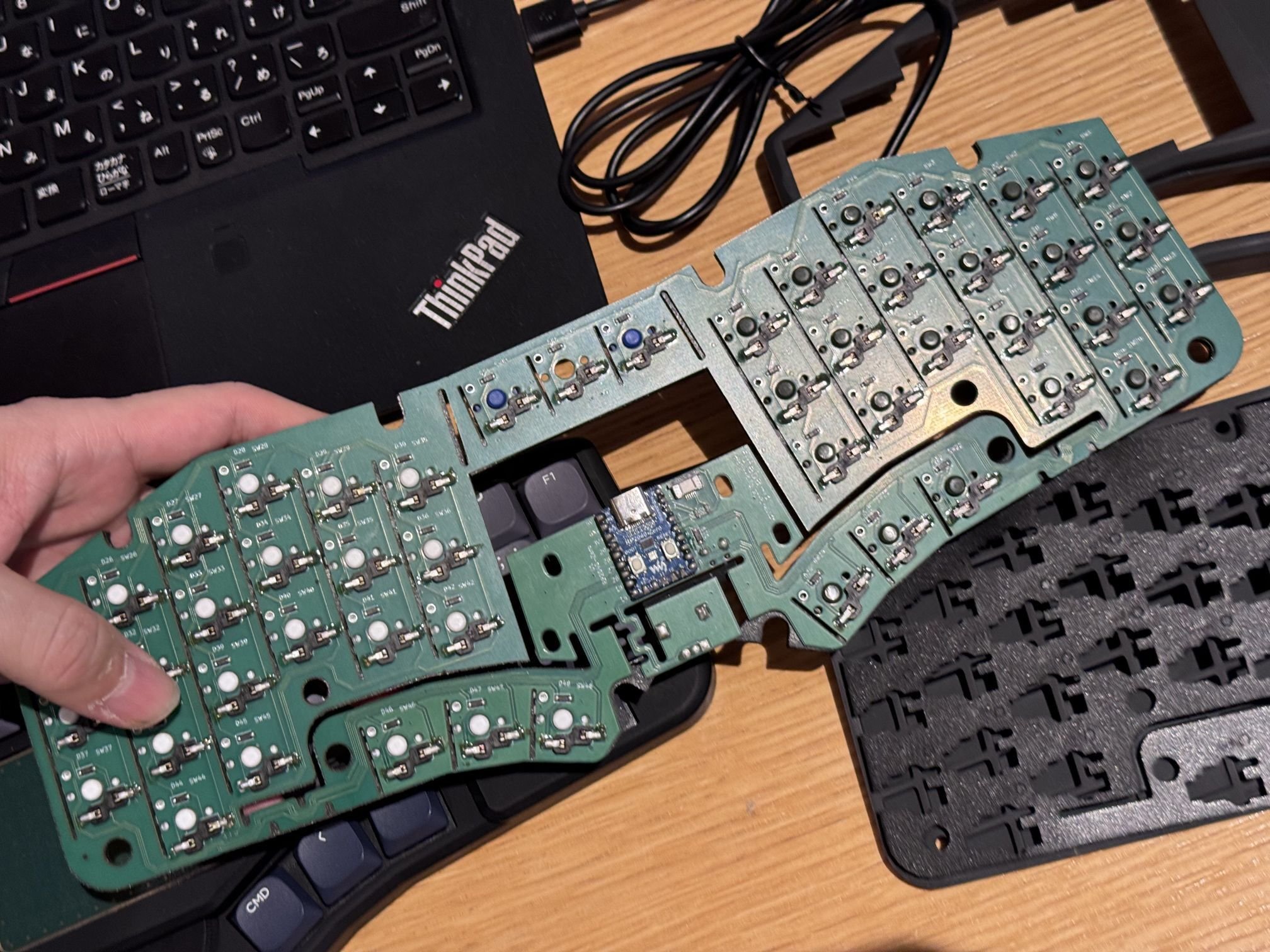 キーボード P3D Hubris Case and Minisub PCB P3D Hubris Case and Minisub PCB
