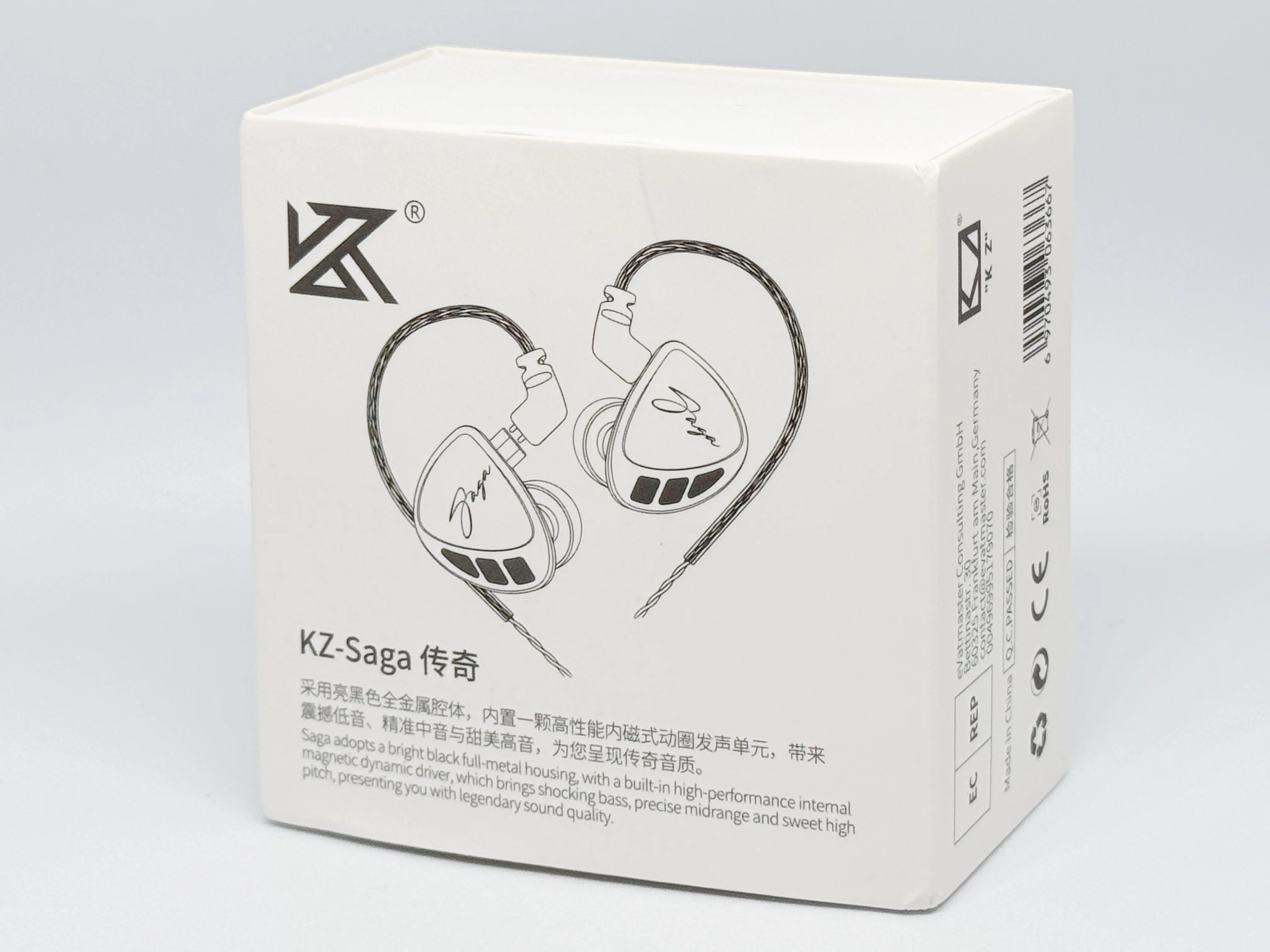 唸る低音！KZが誇る低価格帯1DD最高峰のサウンド！「KZ Saga」レビュー