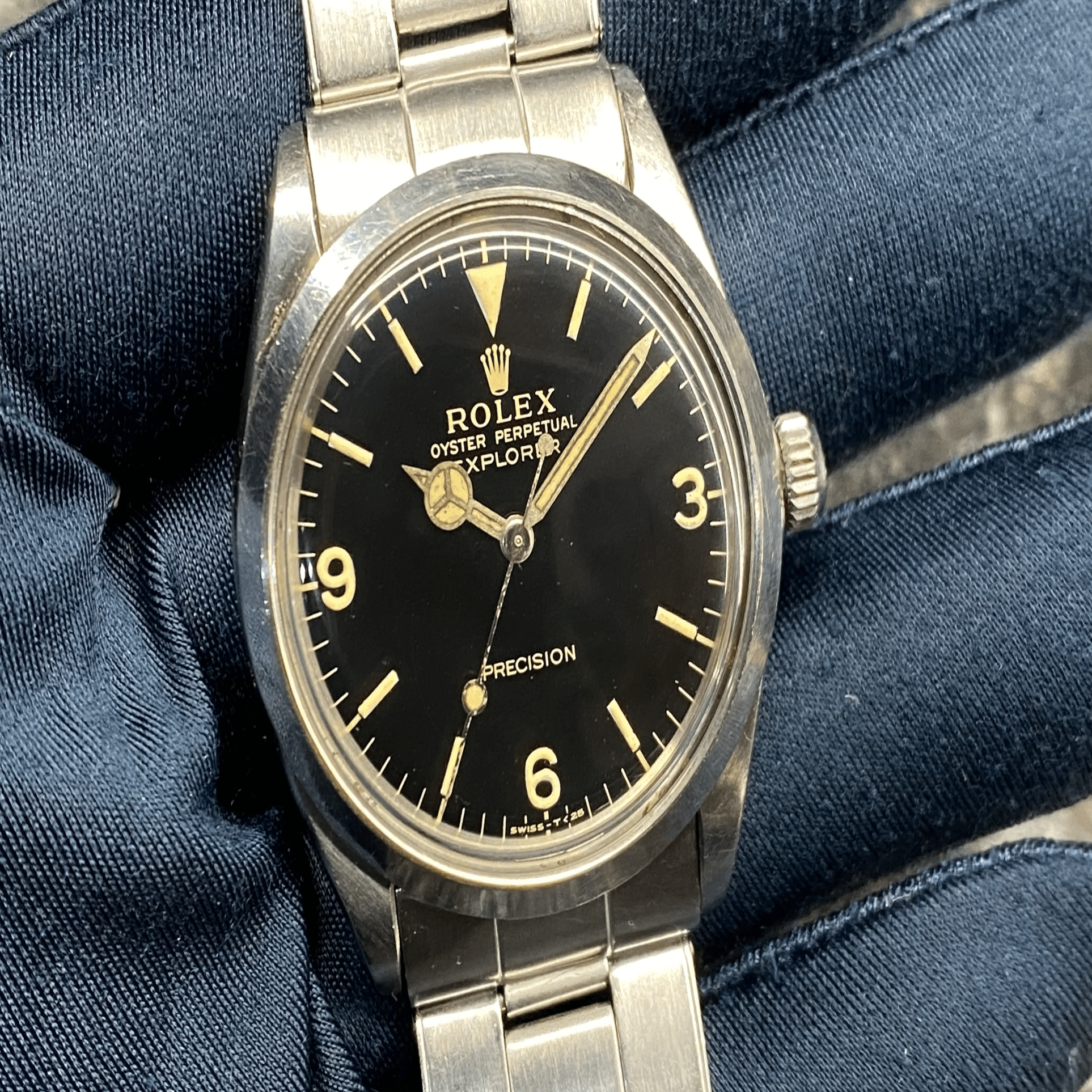 ロレックス ボーイズ エクスプローラーRef.5500 漆黒ミラー 65年｜金子 剛