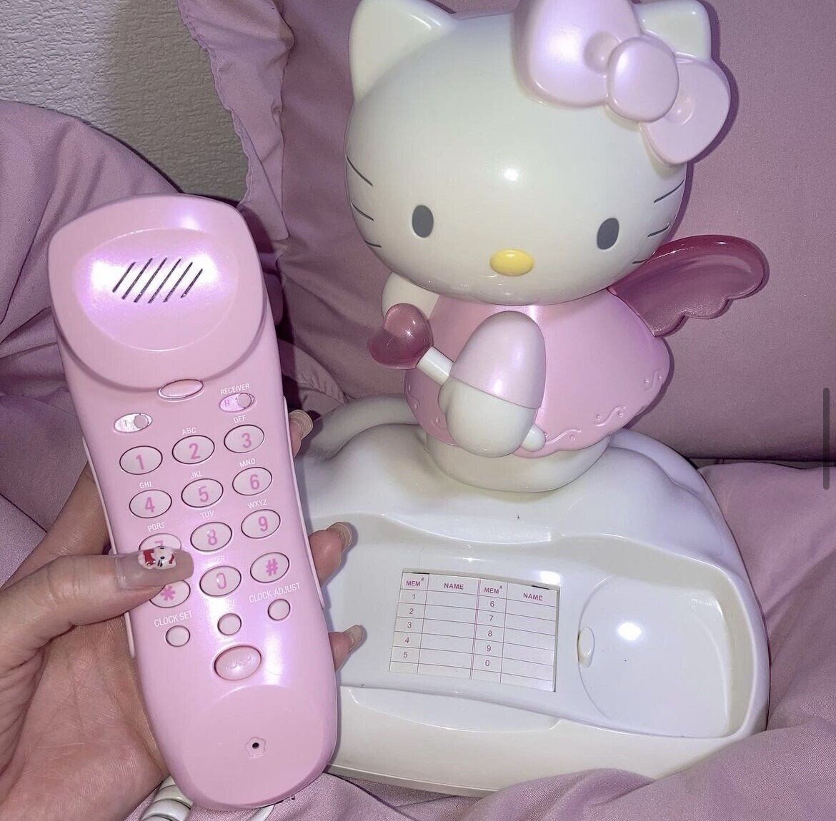 ハローキティ　フラッシュテレフォン　電話　レトロ　レア ハローキティ フラッシュテレフォン 電話 レトロ レア （未使用