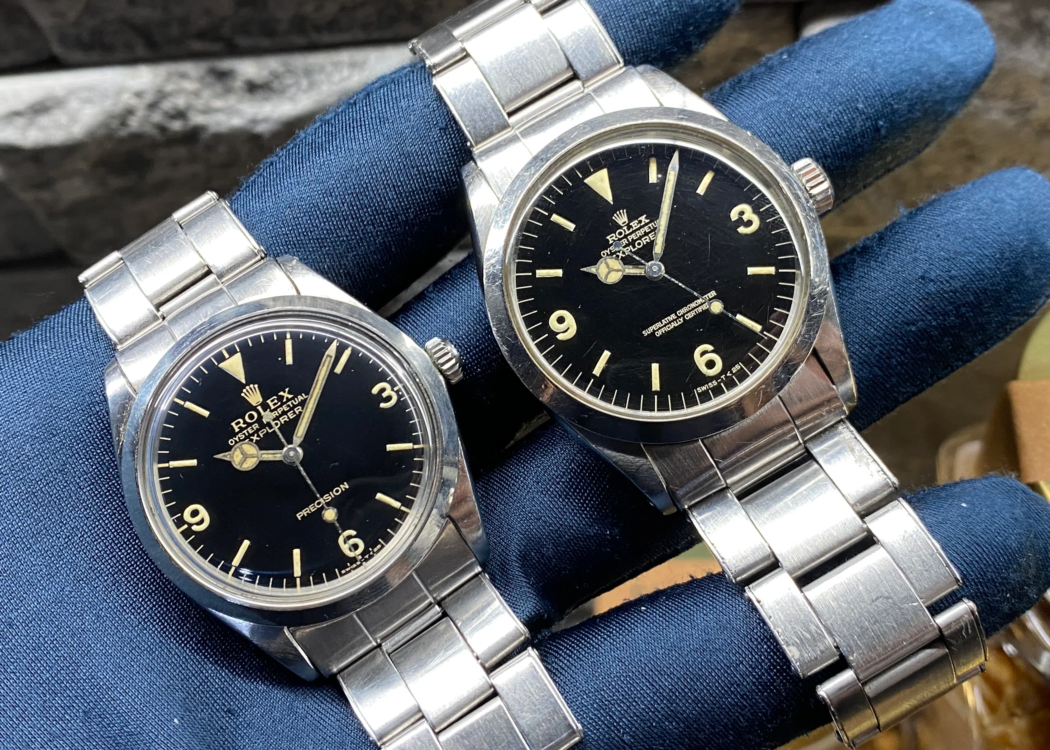 稼働 Rolex ロレックス 5500 Explorer エクスプローラー 自動巻き 秒針 