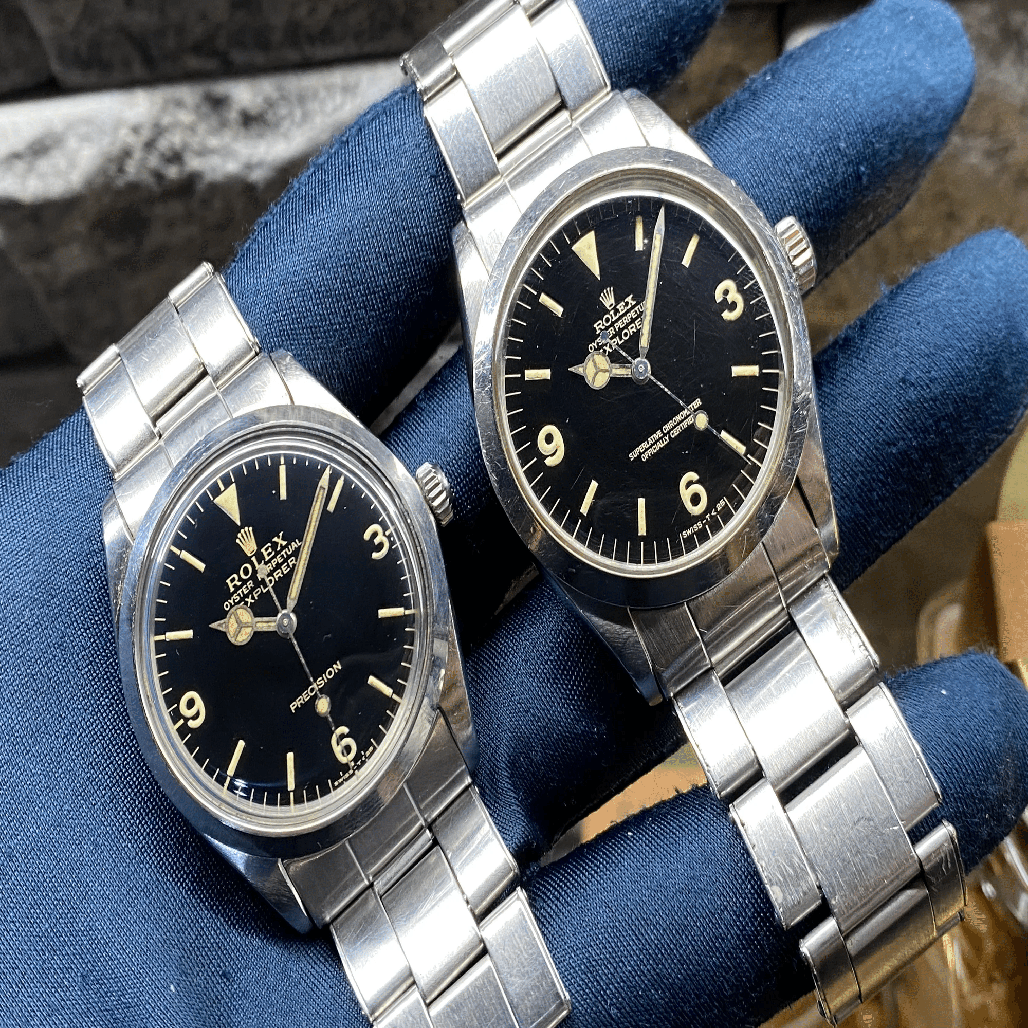 ロレックス ボーイズ エクスプローラーRef.5500 漆黒ミラー 65年｜金子 剛