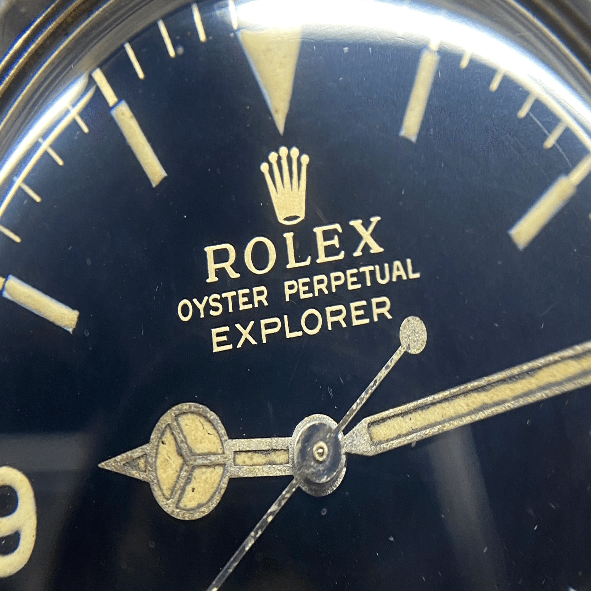 ロレックス 5500 エクスプローラー ブラック ミラー ダイヤル ロレックス オイスター ROLEX ミラーダイヤル ブラック サブ