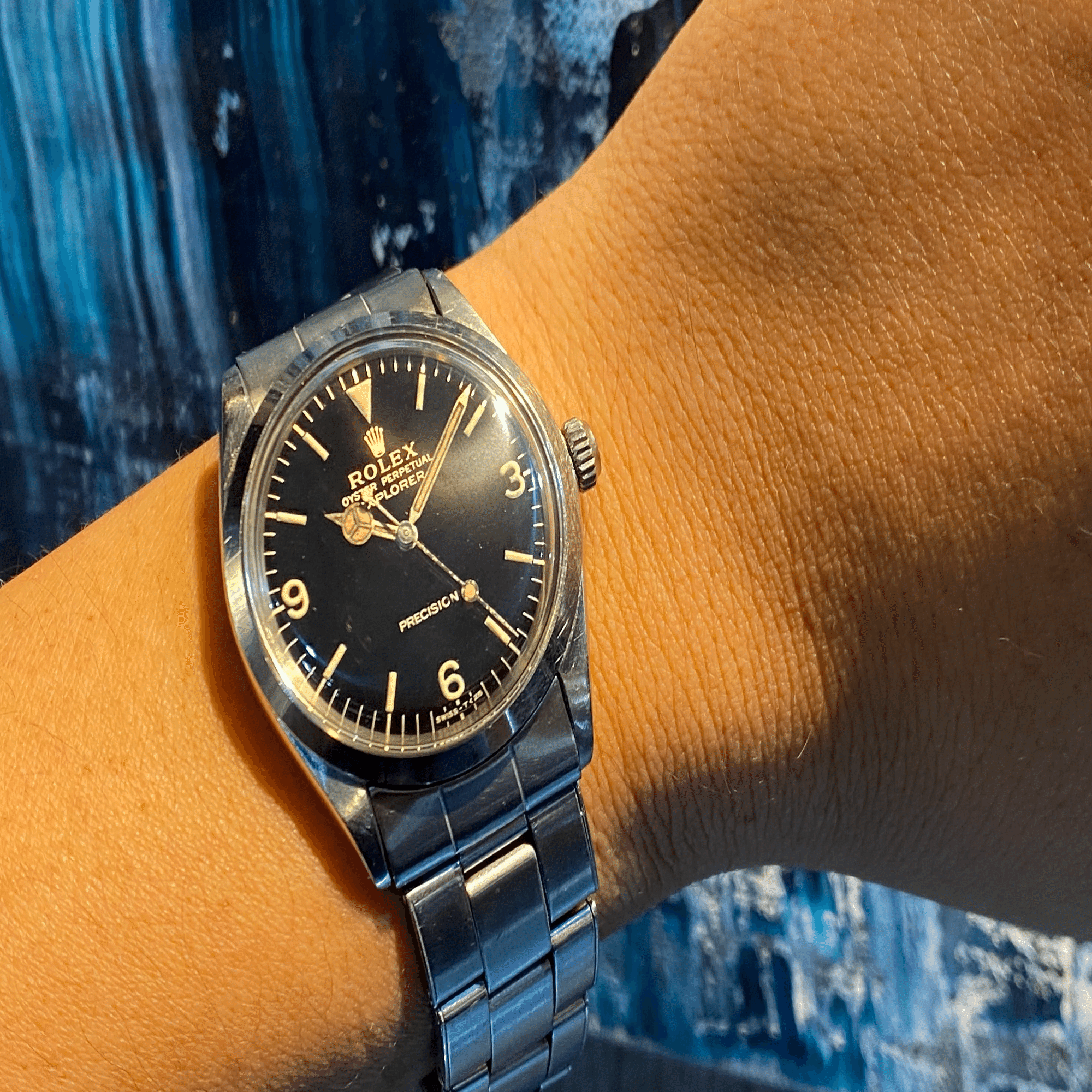 ロレックス ボーイズ エクスプローラーRef.5500 漆黒ミラー 65年｜金子 剛