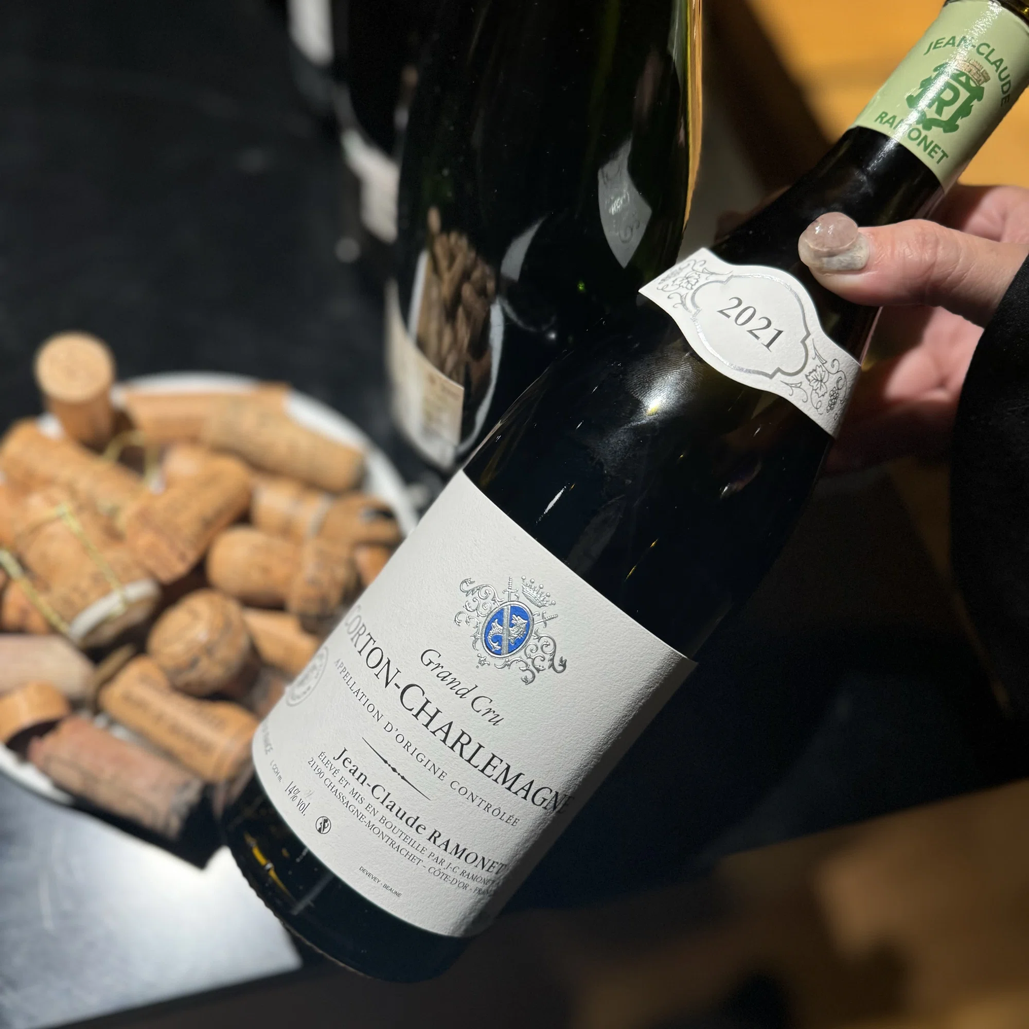 煌めき。Jean-Claude RAMONET Corton Charlemagne 2021｜Nana Tabara