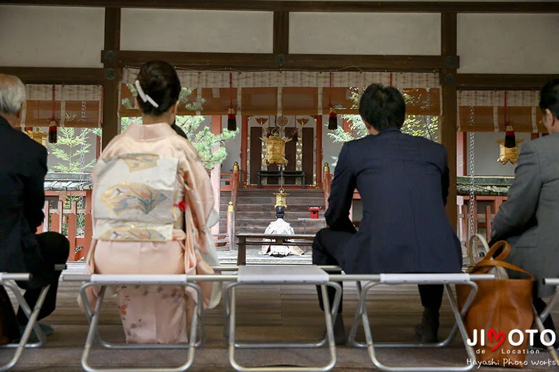 手向山八幡宮で七五三出張撮影