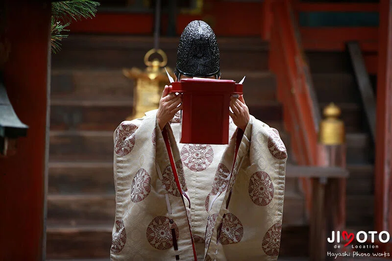 手向山八幡宮で七五三出張撮影