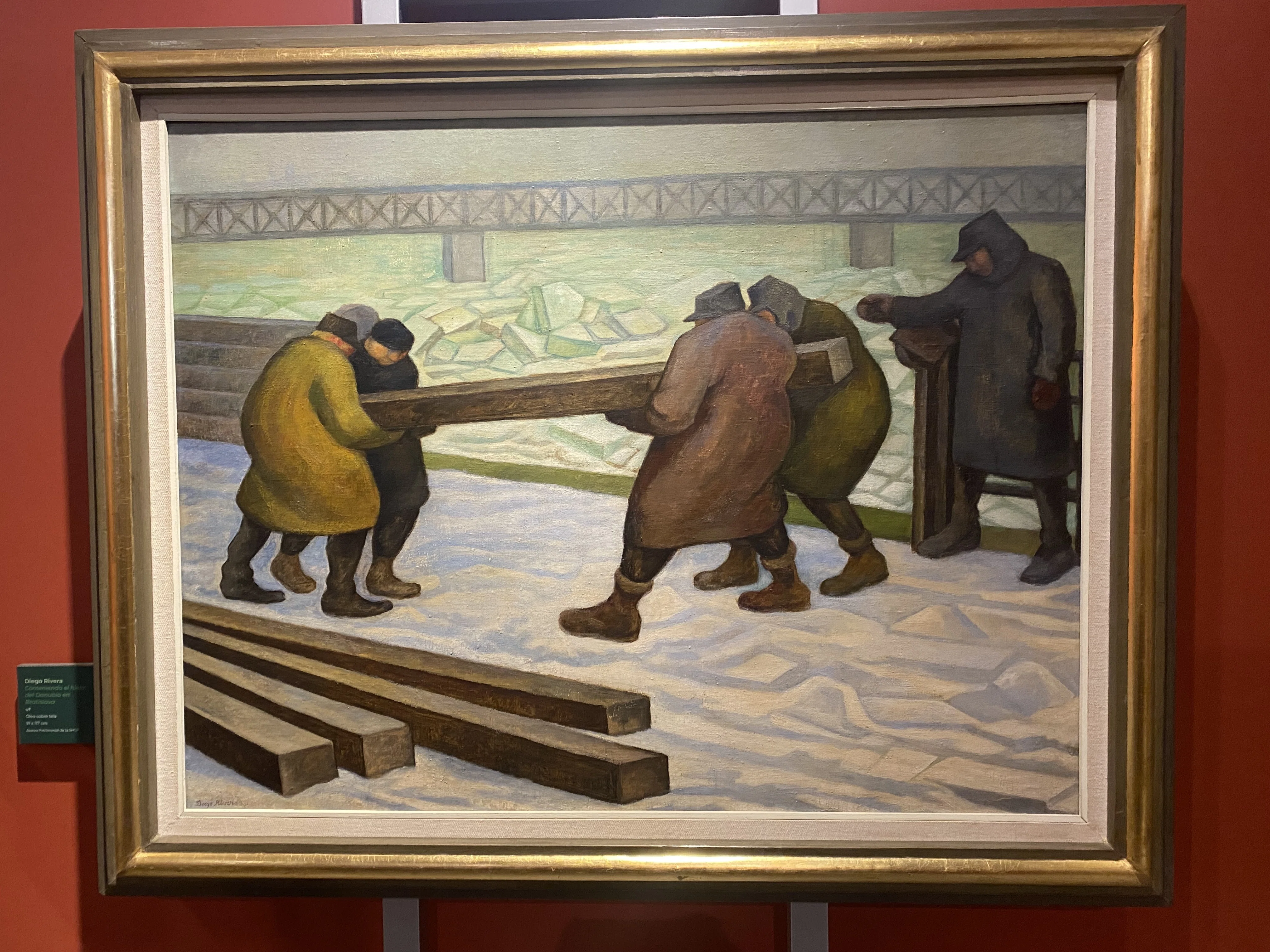 額縁込みメキシコ画家ミッドセンチュリー メキシコシティで日曜無料の美術館を巡ってみた｜taki@中南米ひとり旅