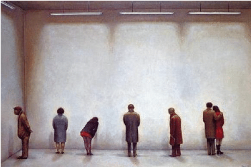 相笠 昌義「見る人」を考察（傑作絵画）｜ART WAY