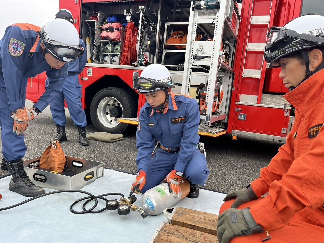 一番のやりがいは人に感謝されること～造園業から消防士への転職