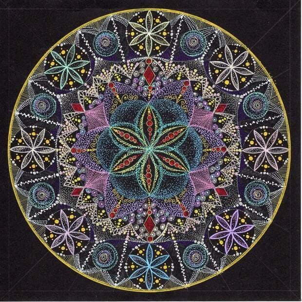 点描曼荼羅（マンダラ）作品一覧｜みち