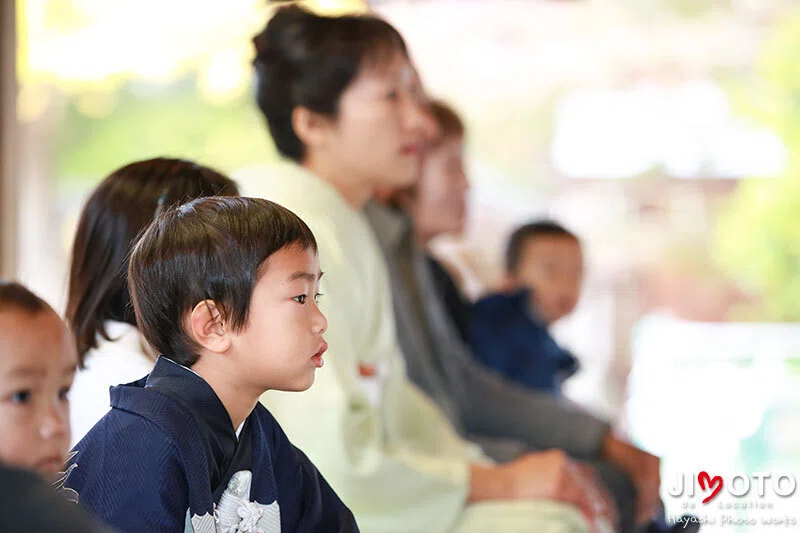 手向山八幡宮で七五三出張撮影