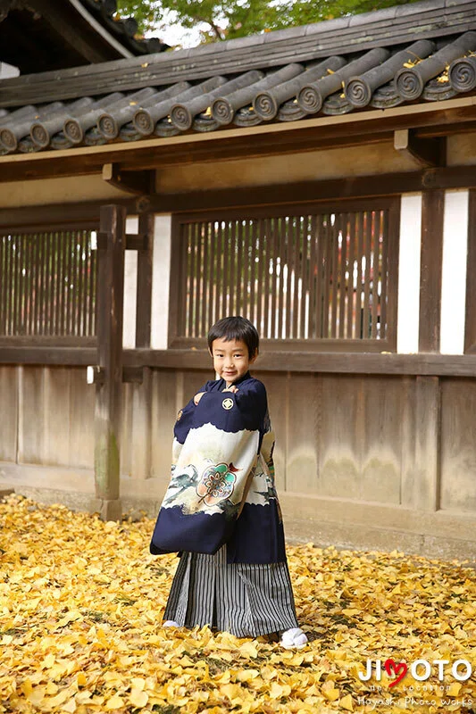 手向山八幡宮で七五三出張撮影