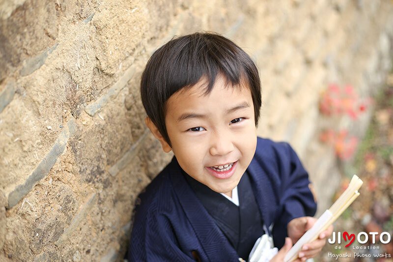 手向山八幡宮で七五三出張撮影