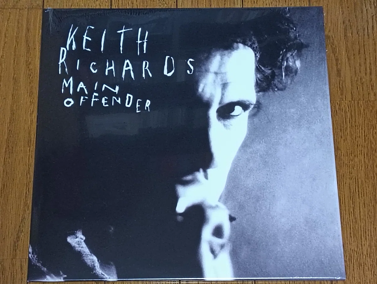 Main Offender】(1992) Keith Richards キースの濃縮エッセンス満載の 