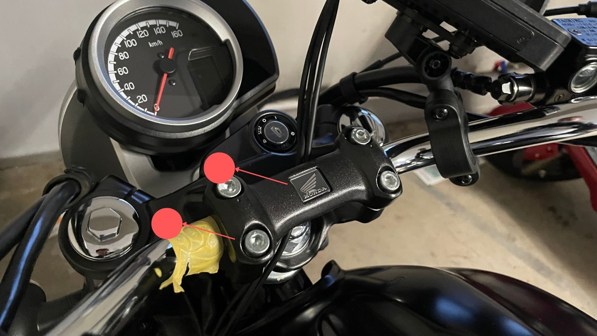 【ラッピング不可】 GB350】トップブリッジの交換｜GB journey パーツ