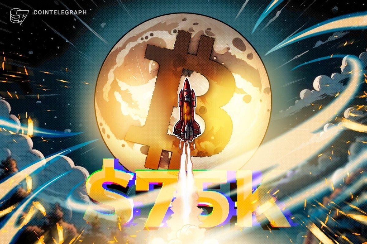 ビットコインは月に向かい急騰する—7万5千ドルから次のBTC価格のこれらのレベルを注目（Bitcoin heads to the moon —  Watch these BTC price levels ｜終活の準備