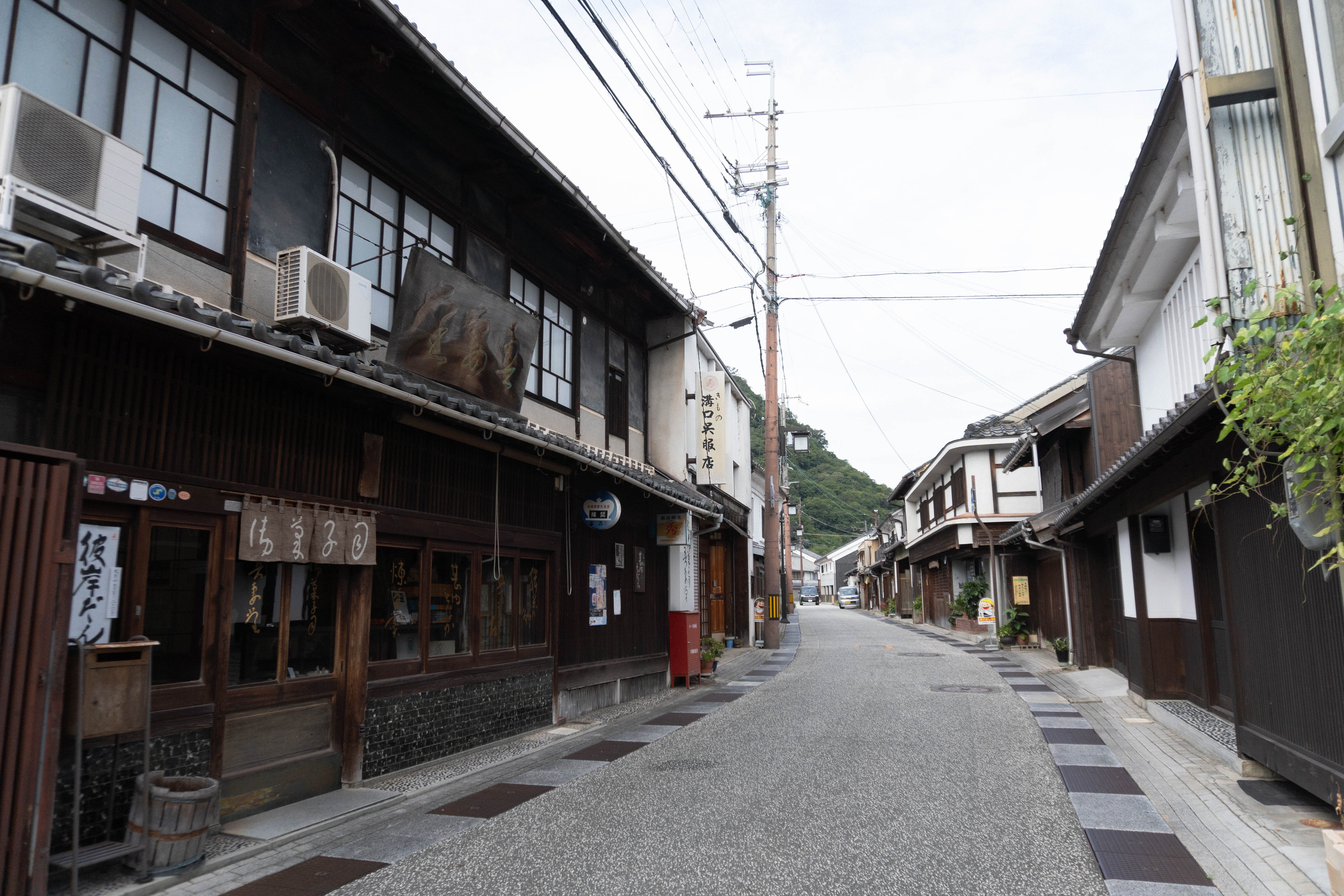 取材後記】古き良き町並み。