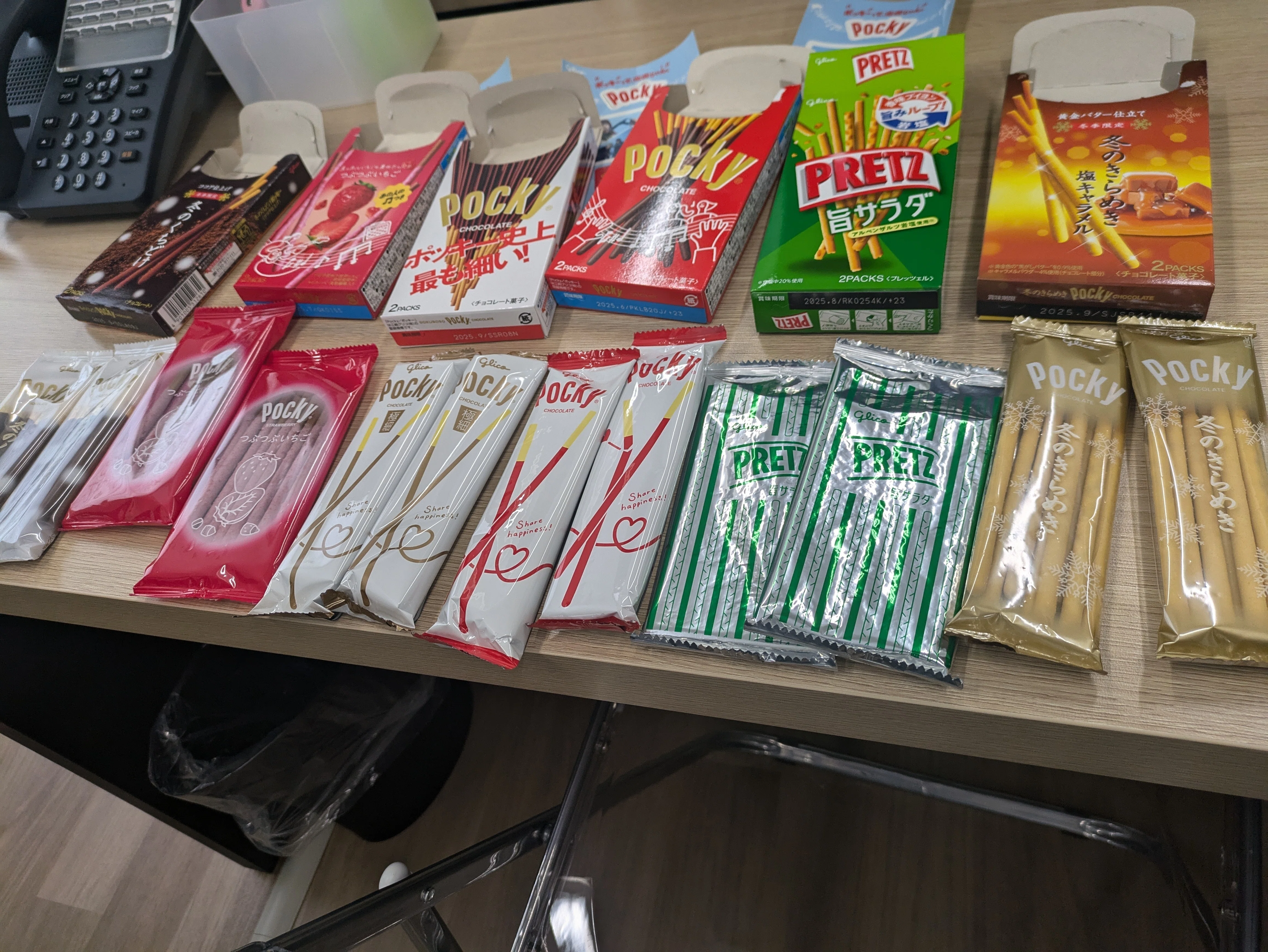 社内レポート】11月11日はポッキーの日！お菓子休憩で楽しいひととき