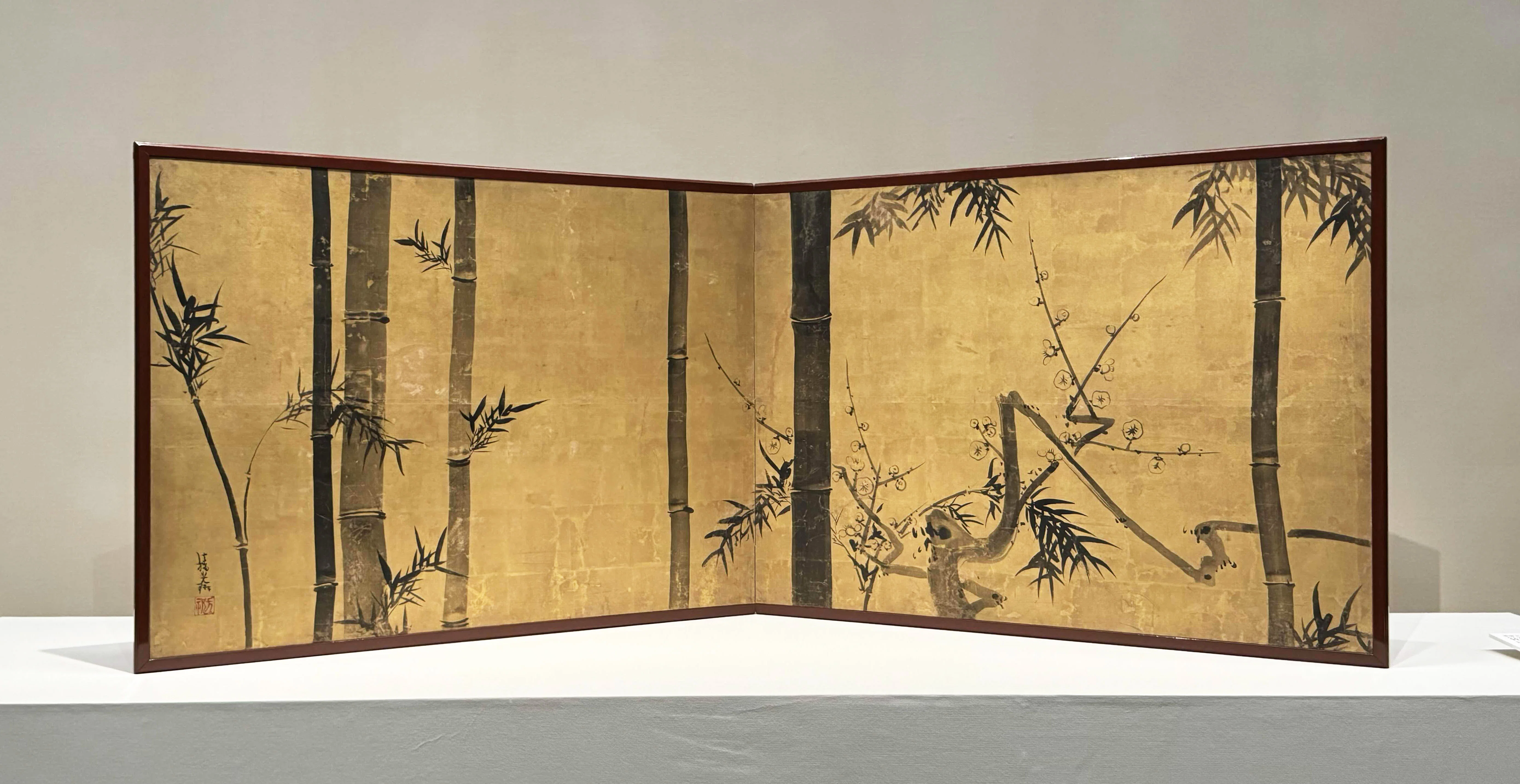 美術展2024#84】光琳 国宝「紅白梅図屏風」×重文「風神雷神図屏風