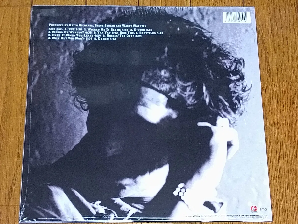 Main Offender】(1992) Keith Richards キースの濃縮エッセンス満載の 