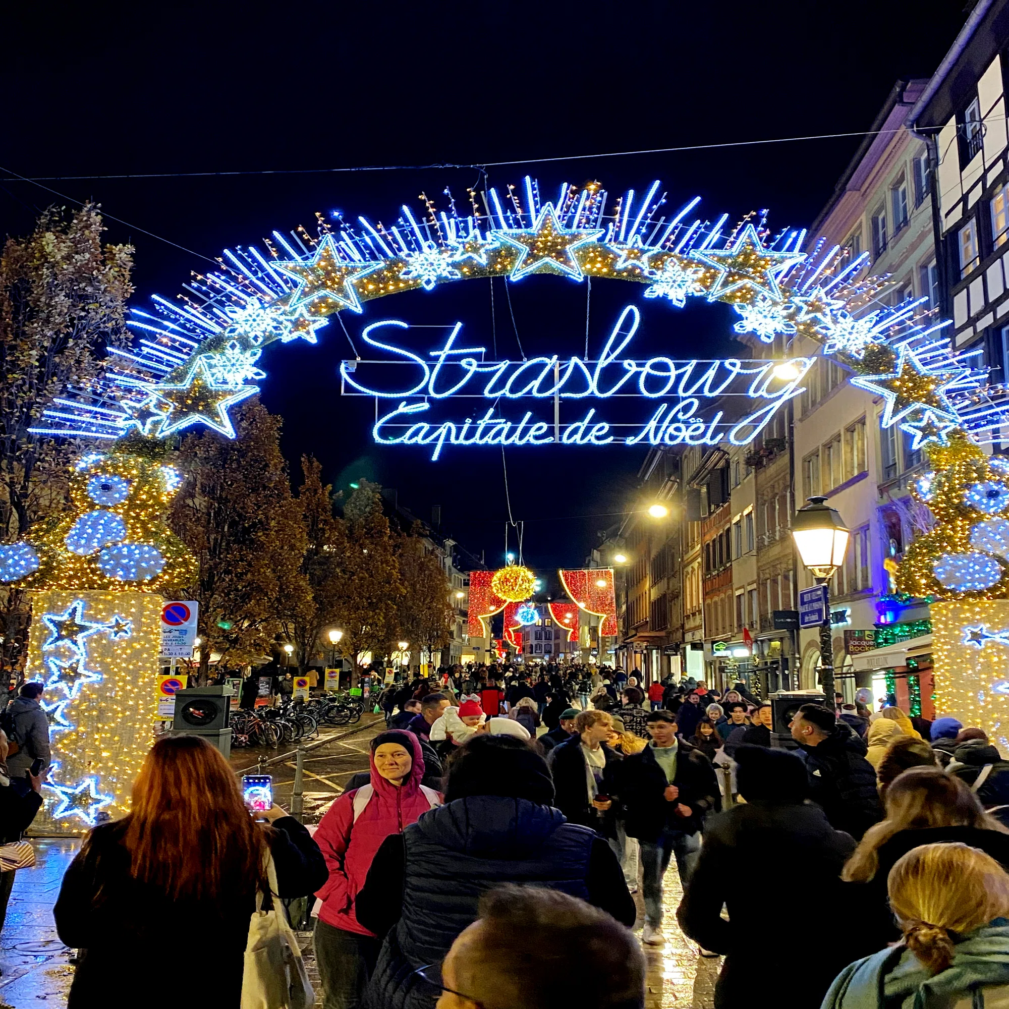 クリスマスの首都！フランス・ストラスブールでイルミ点灯セレモニー 
