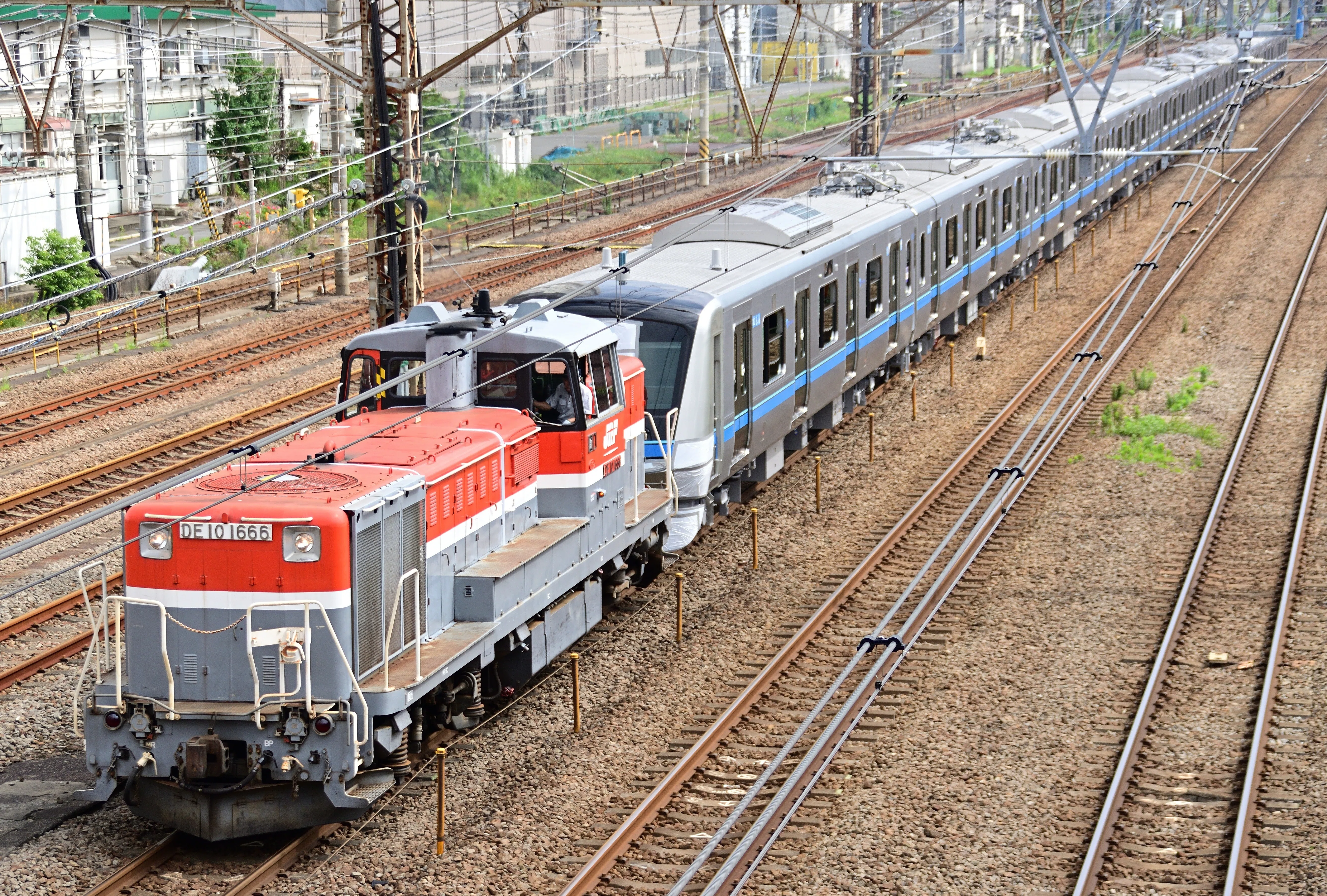 J-TREC出場】【小田急電鉄】5000形（5063編成） J-TREC横浜事業所出場