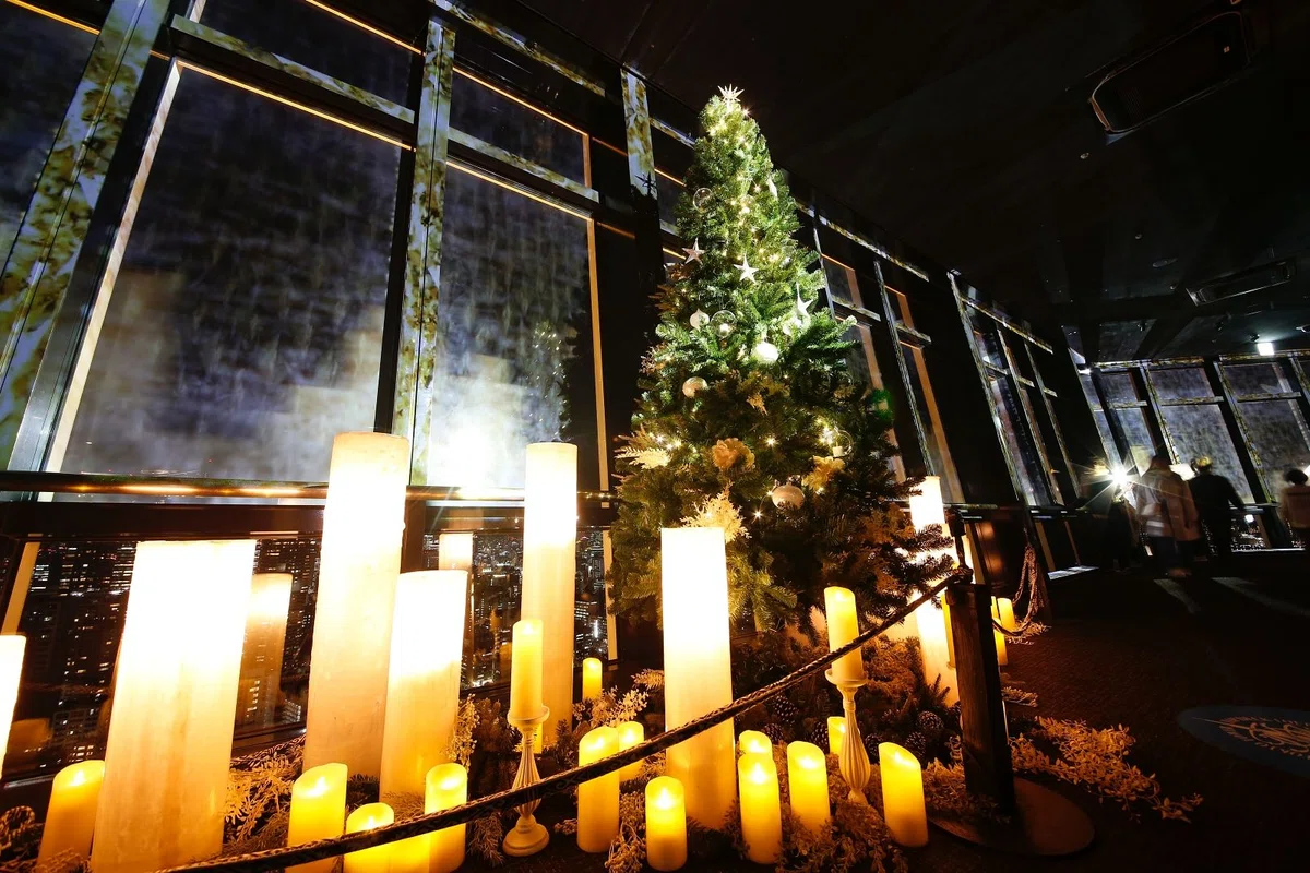 東京タワーのクリスマスツリー
