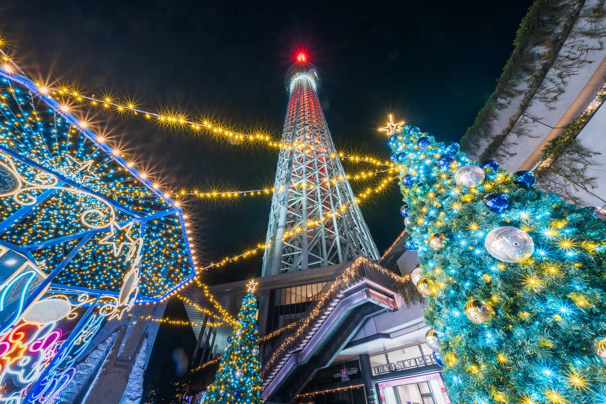 東京スカイツリー クリスマスイルミネーション
