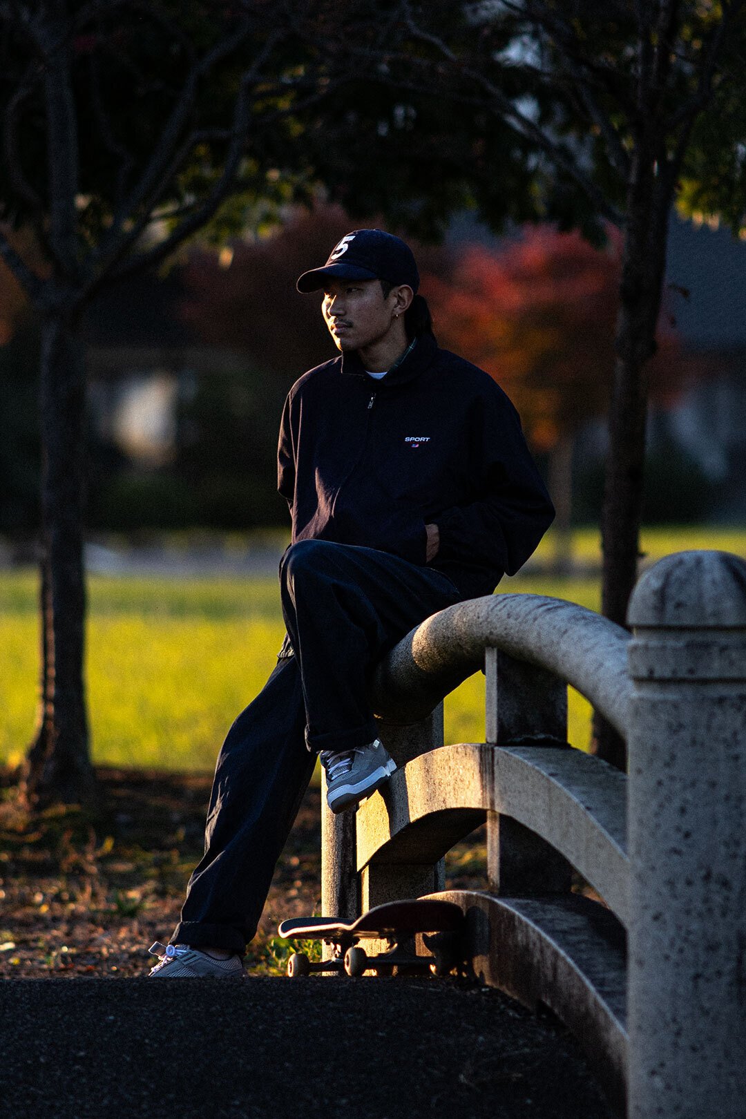 SPORT LIKE SHITのドリズラージャケットとスケーターとしての SPORT LIKE SHITのドリズラージャケットとスケーターとしての