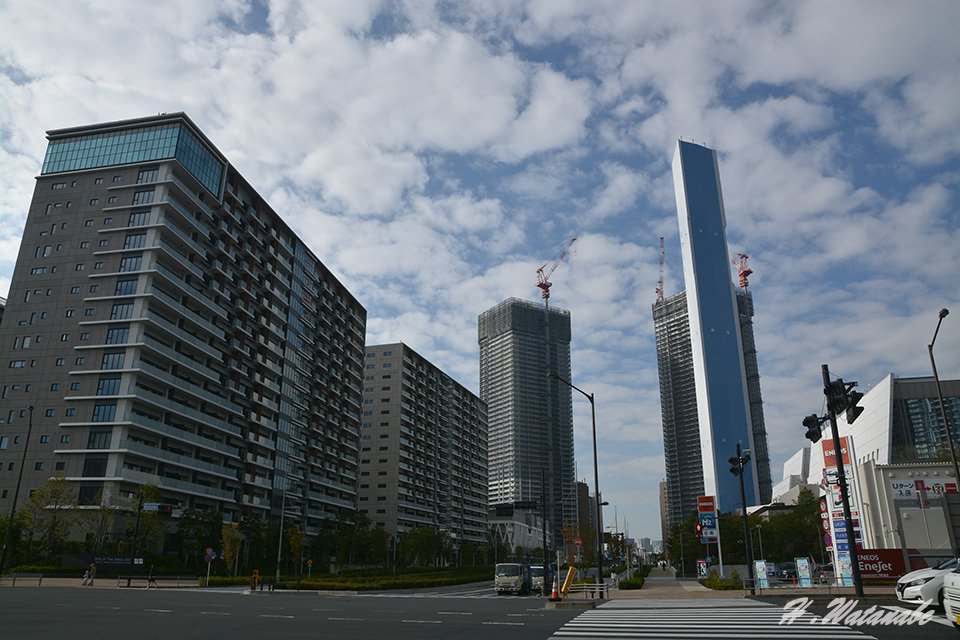 東京の新しい街、晴海フラッグ周辺を巡る｜渡邊博士