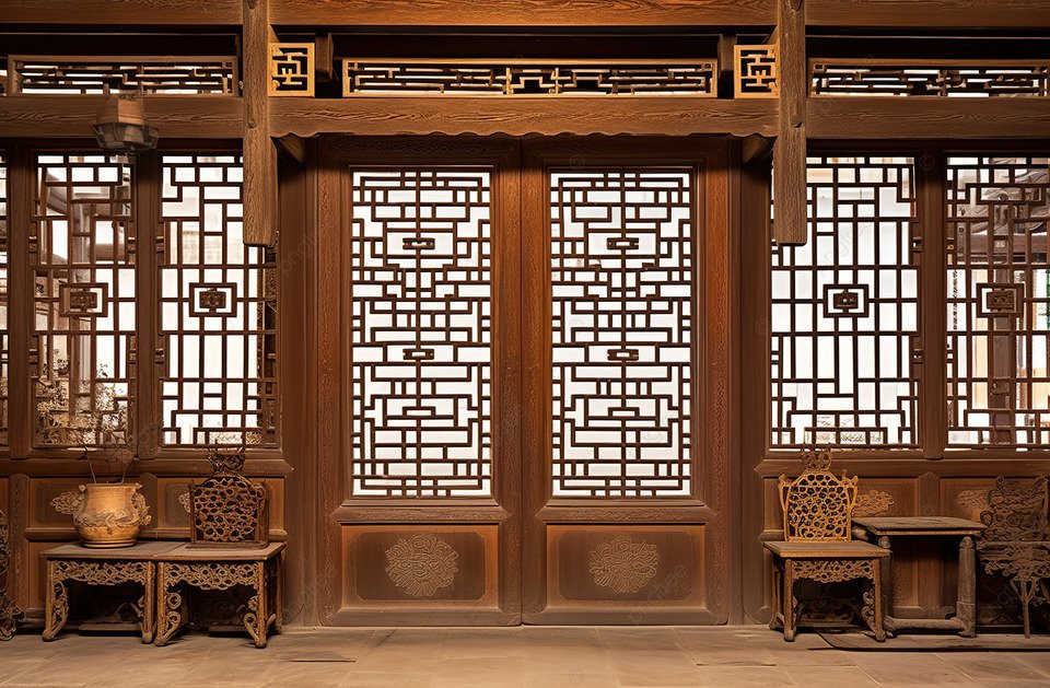 中国ドラマで見かけるドア｜葉