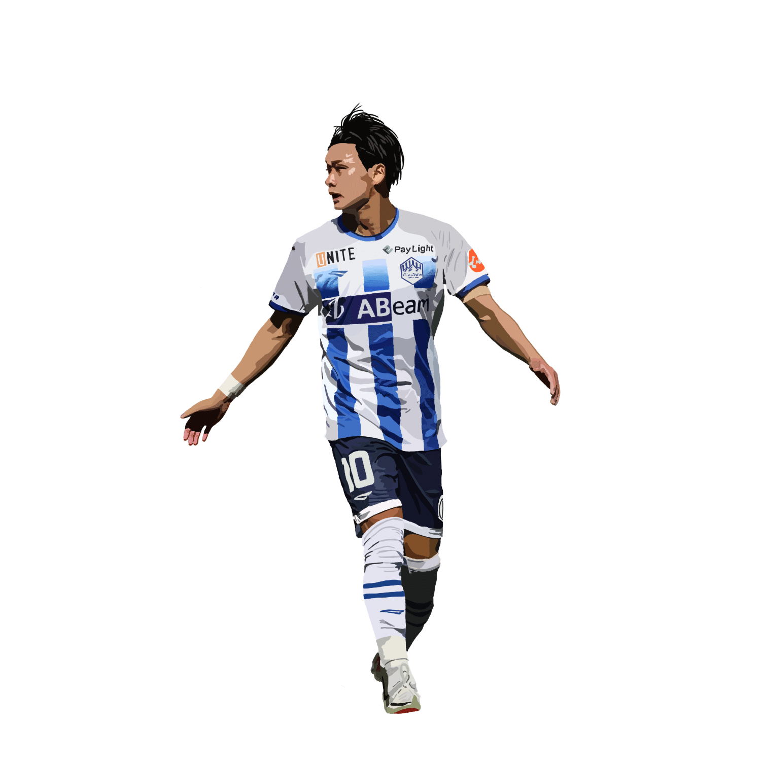 モンテディオ山形】氣田亮真イラスト｜442 /よんよんに。