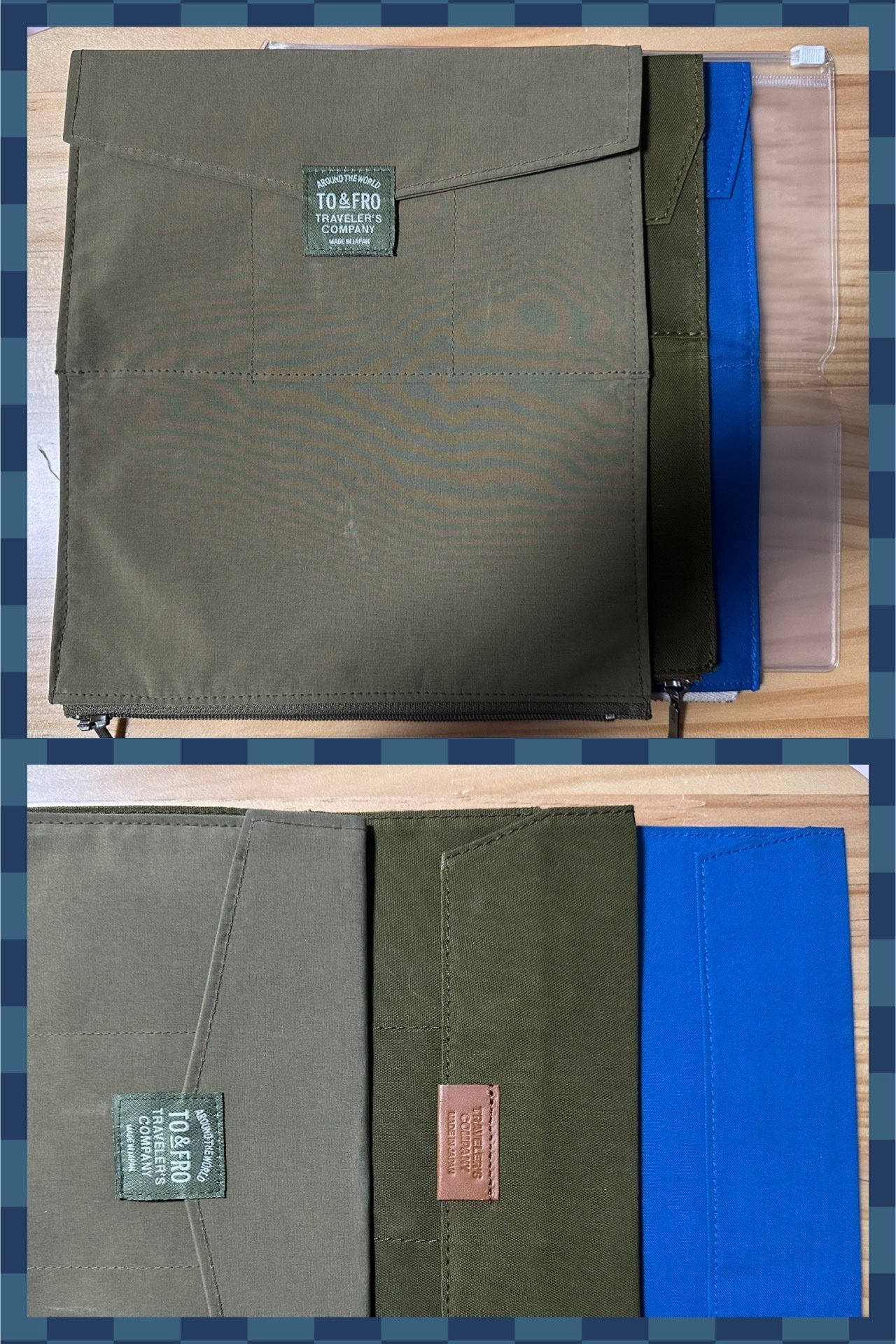 レザージッパーケースを買った話｜トラベラーズノートパスポート｜ガラ