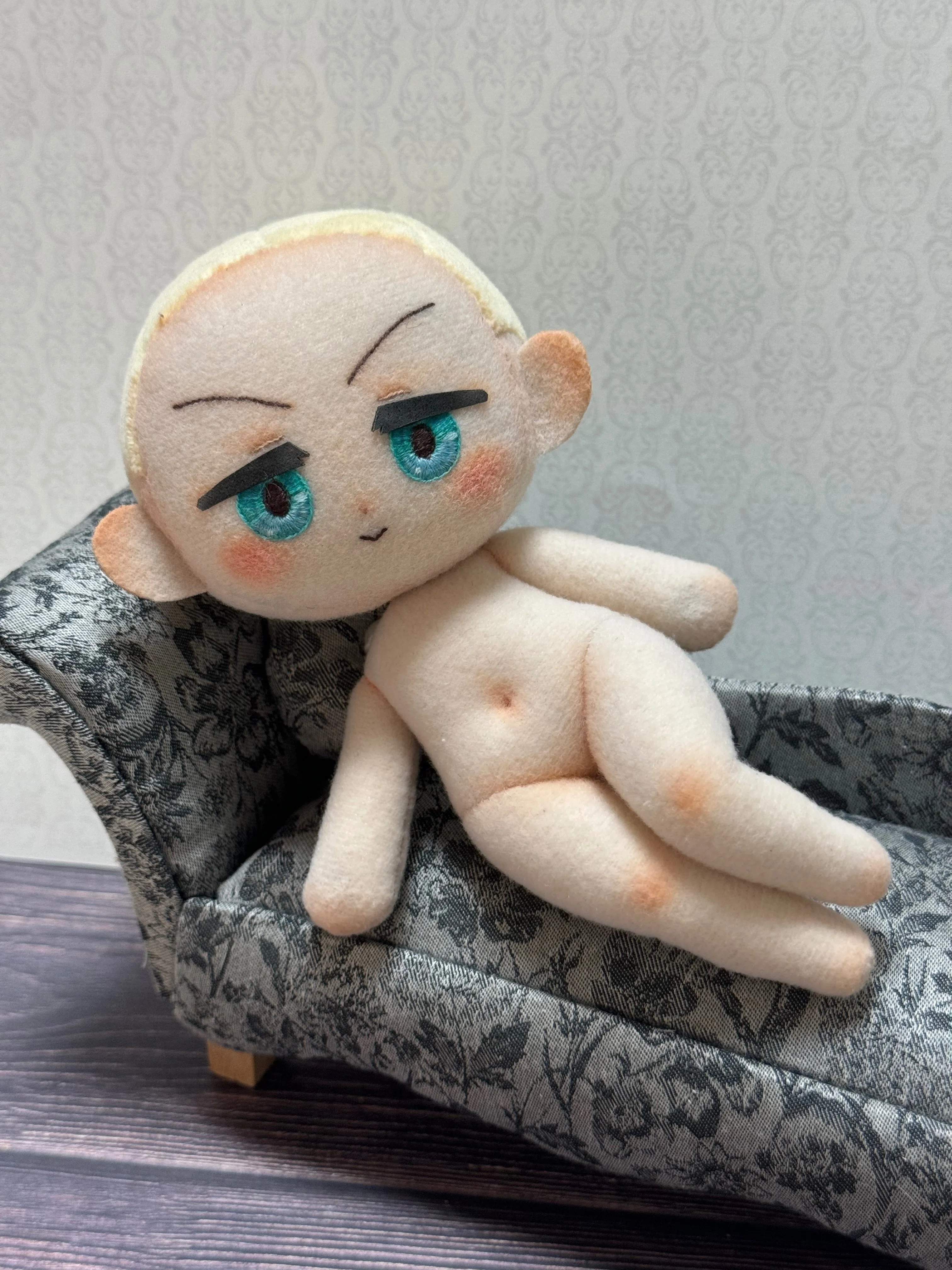 むちむちボディのぬいぐるみの型紙と作り方｜LINK