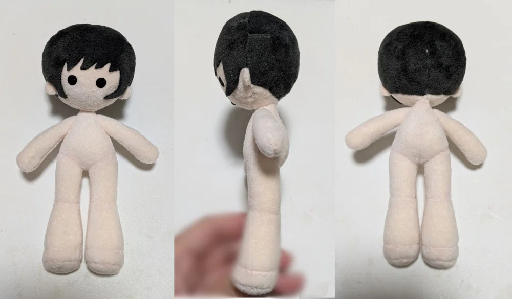 デフォルメ体型ぬいの型紙と作り方｜杢✂