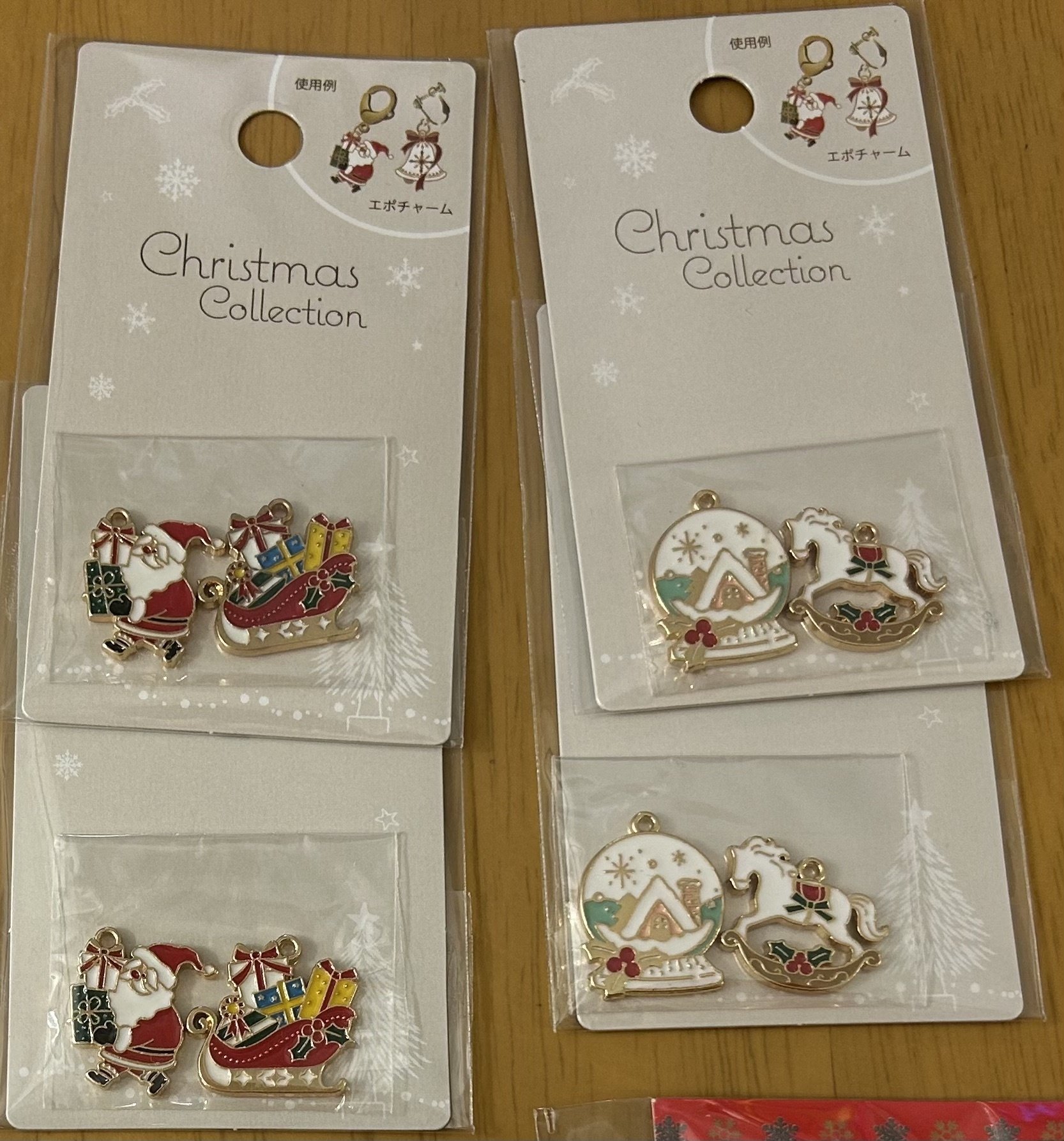 クリスマス限定ピアス。｜さつき