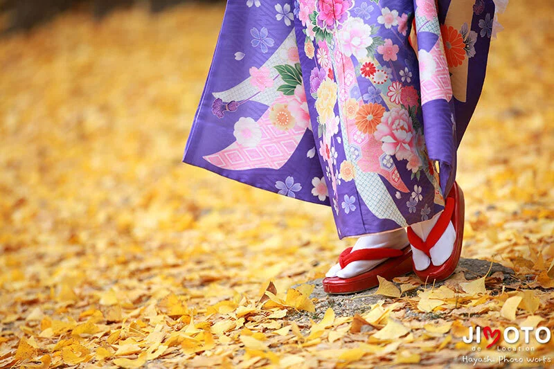 手向山八幡宮で七五三出張撮影