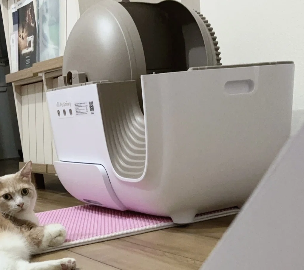 美品】PetSnowy Premium 猫用トイレ ホワイト（JSFとのコラボによる新 